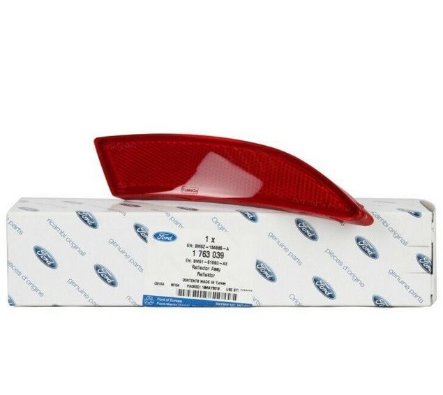 NEW GENUINE FORD FOCUS 2011-2015 REAR BUMPER LOWER REFLECTOR LEFT RIGHT PAIR SET - Image 4