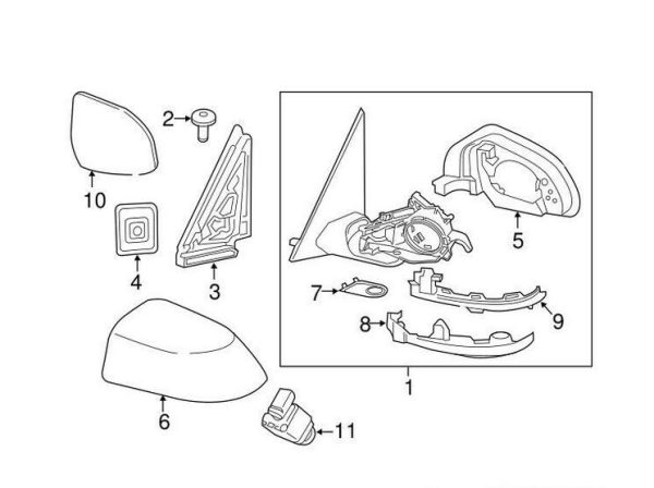 NEW GENUINE BMW X3 X4 X7 X5 G01 G02 G05 G07 G06 COVER CAPS PAIR SET LEFT RIGHT - Image 3