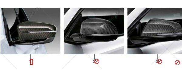 NEW GENUINE BMW 3 SERIES G20 G21 OUTSIDE MIRROR SHROUD CARBON PAIR SET - Image 3