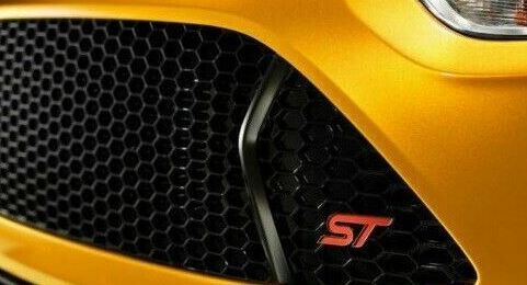 NEW GENUINE FORD FOCUS ST FRONT BUMPER CENTER GRILLE ST INSCRIPTION BADGE EMBLEM 1748488 - Image 4