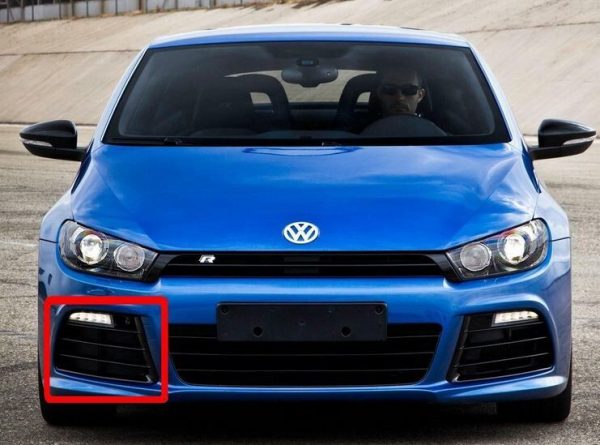 VW SCIROCCO 08-14 NEW GENUINE R BUMPER O/S RIGHT LOWER GRILL 1K8854662041 - Image 4
