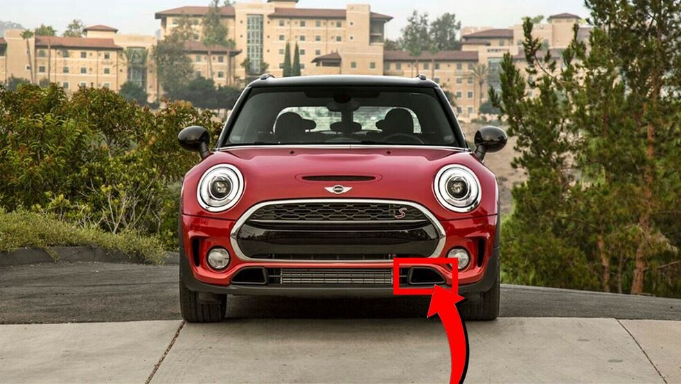 NEW GENUINE MINI COOPER CLUBMAN S F54 FRONT BRAKE AIR DUCT TRIM BLACK LEFT N/S 51117377809 - Image 4