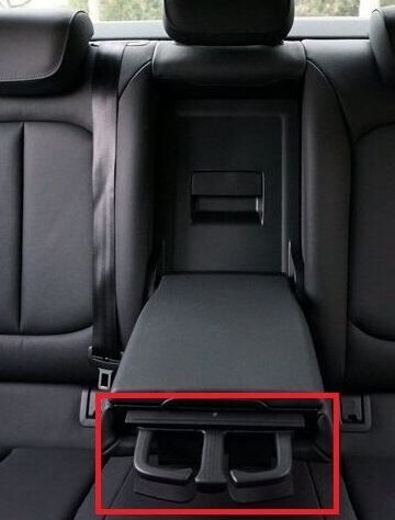 NEW GENUINE AUDI A6 11-16 A7 11-16 GENUINE REAR ARMREST CUP HOLDERS RETROFIT KIT - Image 5