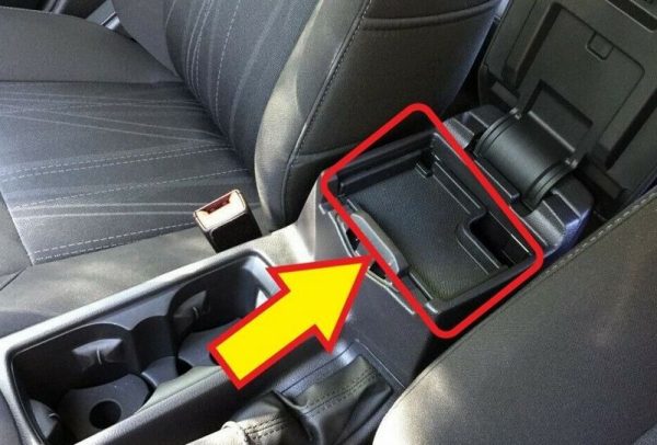 NEW GENUINE FORD FOCUS 2014-2017 CENTER CONSOLE ARMREST STORAGE MAT 1900395 - Image 5