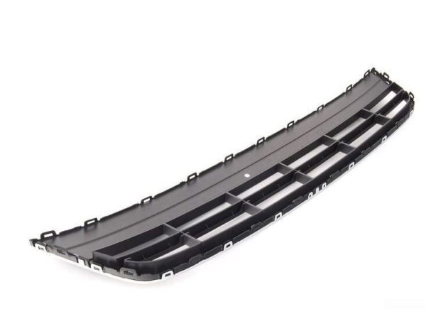 NEW GENUINE VW TIGUAN 12-16 FRONT CENTER LOWER GRILL BLACK CHROME 5N0853671B 82V - Image 2