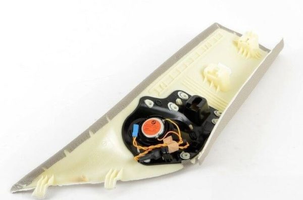 MINI NEW F55 A PILLAR PANEL WITH TWEETER SPEAKER COVER PAIR SET SATELLITE GRAY - Image 4