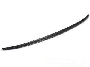 S LINE STYLE TRUNK SPOILER CARBON LOOK fits AUDI A4 B9 15-18 SEDAN