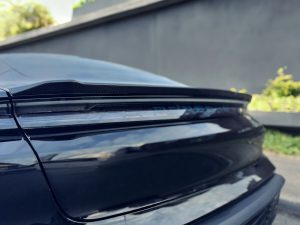 CARBON Performance Aero trunk extension spoiler for Facelift Porsche Taycan