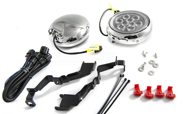 FOG LIGHTS ANGEL EYES LED DRL UNIVERSAL fits BMW MINI COOPER - Image 4