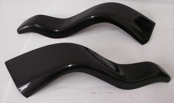 Rear/ tail lights covers/ masks For Volvo S60 MK1 00-09 - Image 2