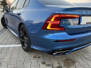 R-Design Rear Spoilers Flaps For Volvo S60 / V60 19+
