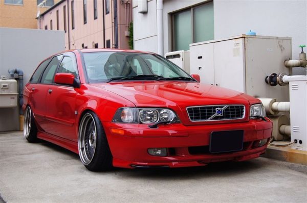 BLACK Clear OE Look Front Turnsignals For Volvo S40 / V40 MK1 1996-1999 - Image 4