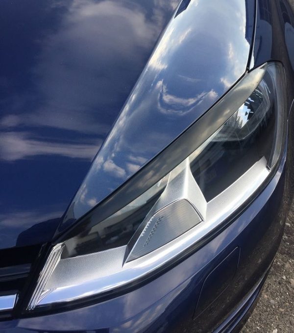 Eyebrows/ Front Headlight covers/ masks For VW Golf VII MK7 - Image 3