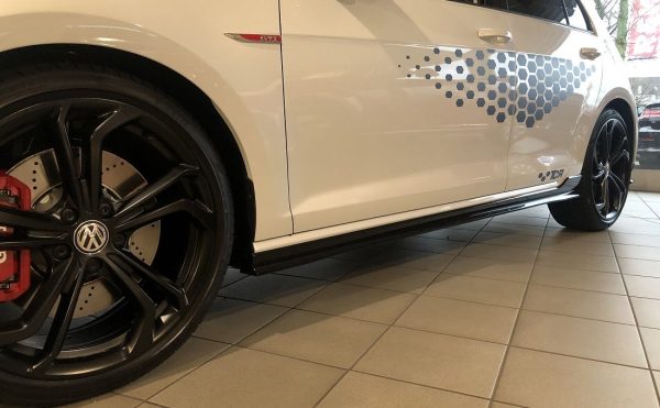 TCR Side Skirt Addons / Blades for Volkswagen Golf 7 13-20 - Image 5