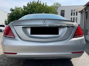 ANG Look Rear Trunk Lid spoiler Lip For Mercedes W222