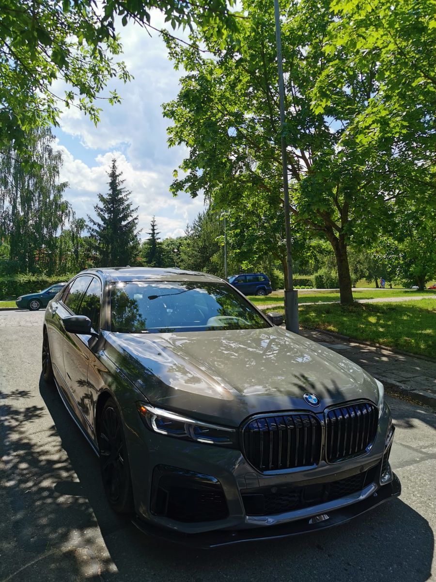 For BMW 7 Series G11 LCI Performance Side skirts addons Carbon blades - Image 8