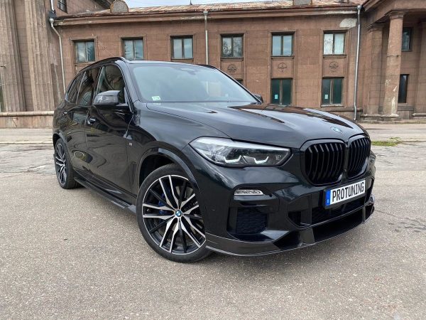 X5 G05 M Sport Side skirts addons Performance Carbon blade spoilers - Image 16