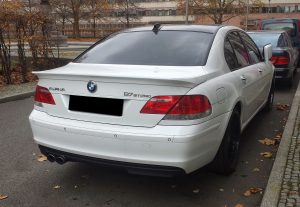 Genuine Alpina B7 Rear Trunk Lid Spoiler For BMW E65 E66 05-08 Facelift