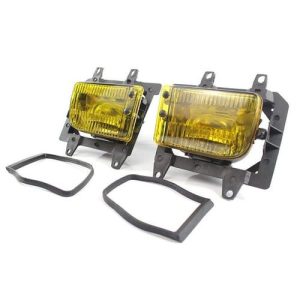 Yellow/ Amber Fog Lights For BMW 3 Series E30 87-93 Facelift