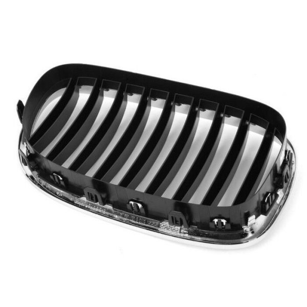BMW NEW GENUINE 7 SERIES F01 F02 FRONT CHROME KINDEY GRILLE LEFT 51117295297 - Image 2